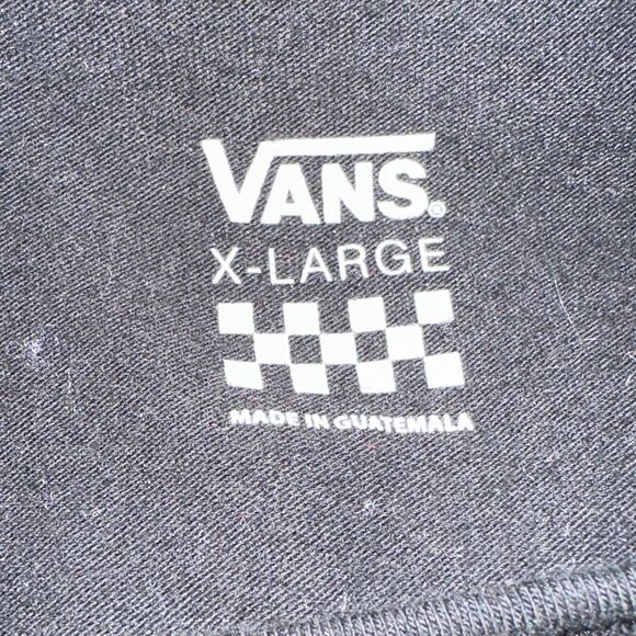 VANS LADIES SHORT SLEEVE TEE SHIRT HAS VANS PRINTED ON SHIRT IN COLORED INK - Picture 6 of 8